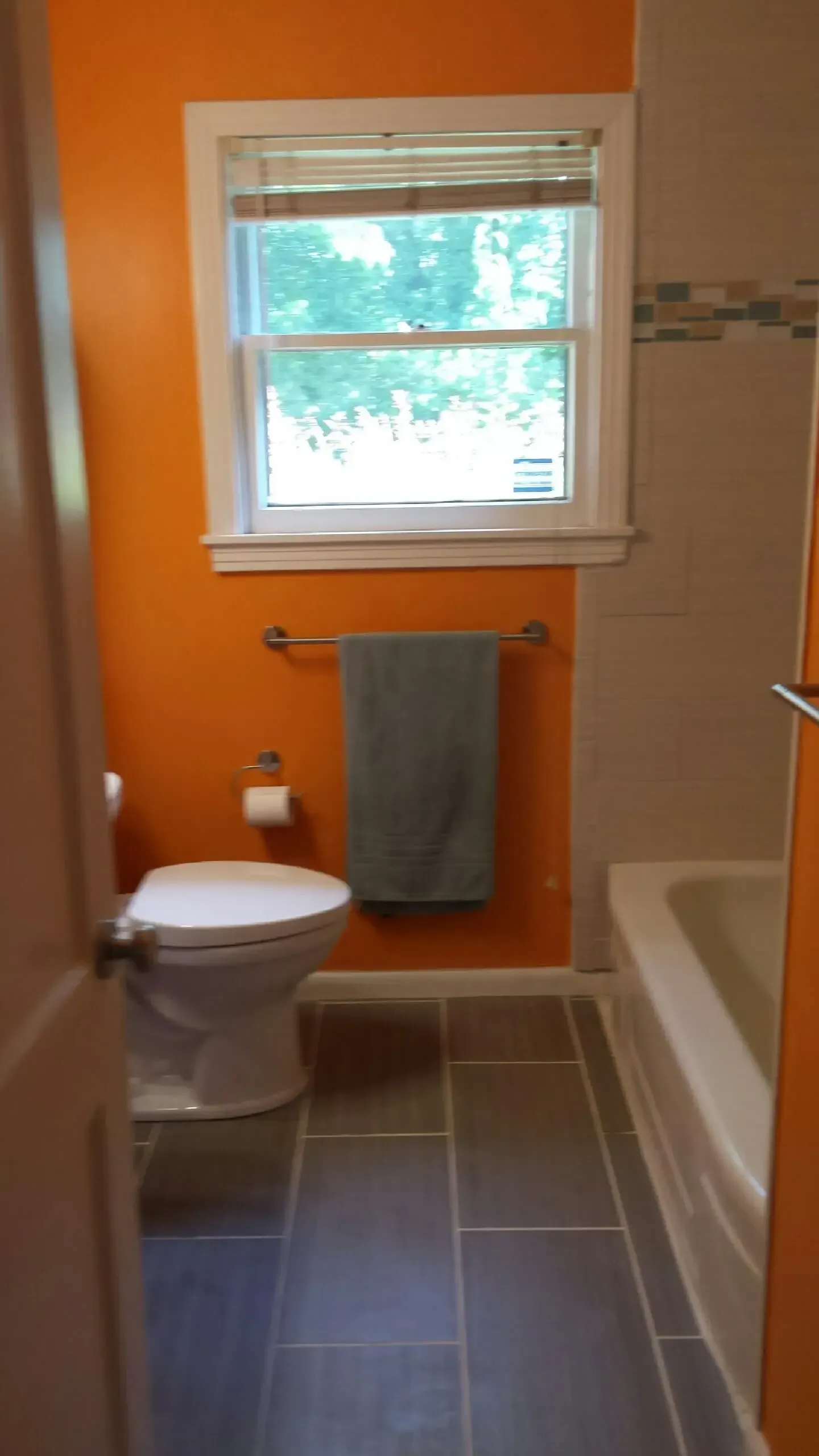 After remodel of bathroom