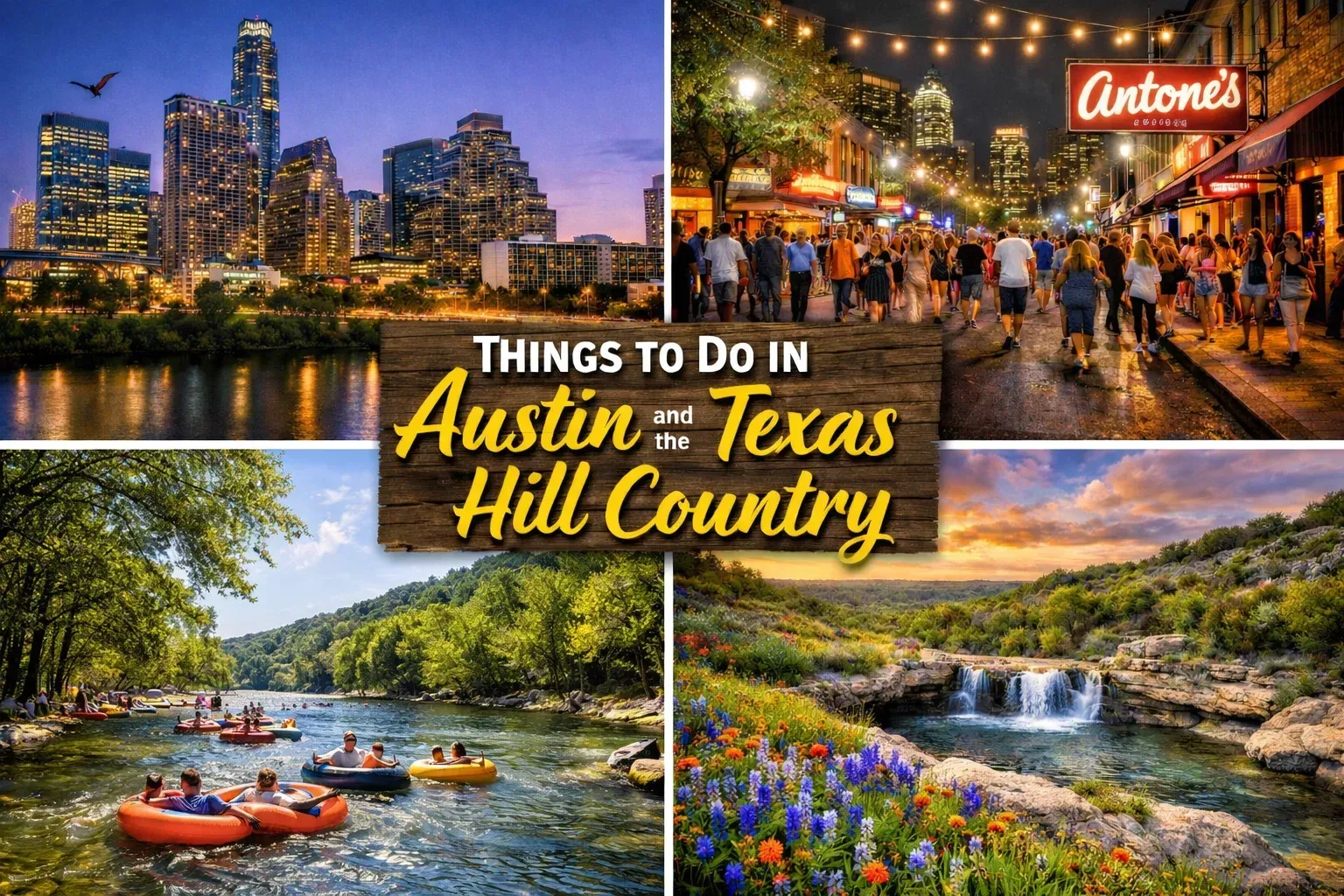 Things to do in Austin Texas and The Hill Country